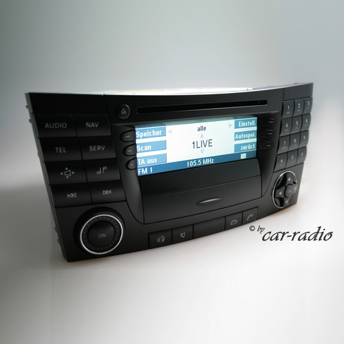 Genuine mercedes w211 radio - w211,